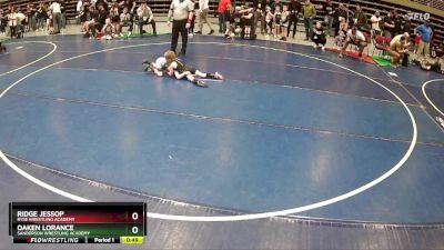 45 lbs Semifinal - Oaken Lorance, Sanderson Wrestling Academy vs Ridge Jessop, Ryse Wrestling Academy