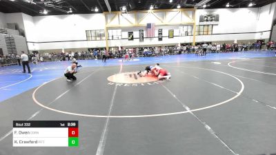 157E lbs Rr Rnd 1 - Finn Owen, Cornell vs Kyler Crawford, Pitt-Johnstown