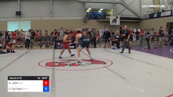 70 kg Round Of 32 - AJ Jaffe, Boston RTC vs Cole Corrigan, New York City Regional Training Center