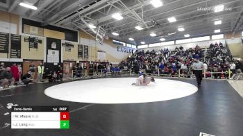 160 lbs Consolation - Will Mears, Fairfield Ludlowe vs Jake Long, Hall