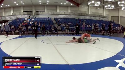 157 lbs Cons. Round 3 - Tyler Stevens, OH vs Callen Kirchner, IL