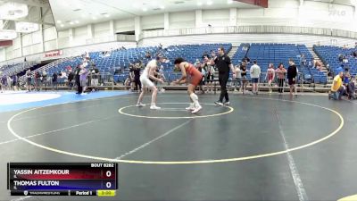 157 lbs Cons. Round 3 - Yassin Aitzemkour, IL vs Thomas Fulton, IL