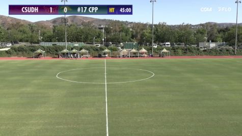 Replay: CSUDH vs Cal Poly Pomona | Oct 20 @ 2 PM