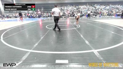 37 lbs Round Of 16 - Thomas Castaneda, El Paso Texas Wrestling Club vs Calvin McCoy, Sanderson Wrestling Academy