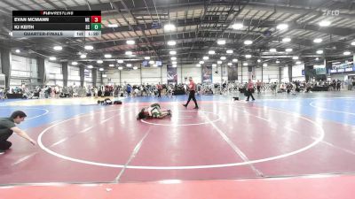 80 lbs Quarterfinal - Evan McMann, ME vs Kj Keith, SC
