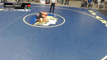 144 lbs Champ. Round 1 - Francisco Camargo, Unattached vs Caleb Padilla, Deerfield