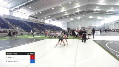 98 kg Quarterfinal - Yazan Alani, DUB Wrestling vs Robbie Gonzalez, Silverback WC