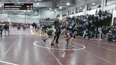 114 lbs 3rd Place - Ainsley Southergill, Frontier vs Taylor Campanile, South Shore