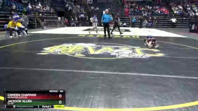 60 lbs 5th Place Match - Camden Chapman, Gladiator Elite WC vs Jackson Allen, G2 WC