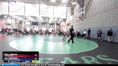 136 lbs Round 3 - Will Lebsack, TW Wrestling vs Ian Zawadzki, All In Wrestling Academy