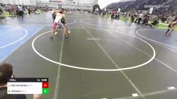 170 lbs Consolation - Joseph Dervartanian, Speakeasy WC vs Kayden Romero, Grindhouse WC