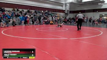 47-48 lbs Quarterfinal - Jackson Dwigans, Monrovia WC vs Finley Massey, Avon WC