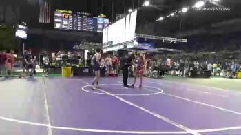 100 lbs Consi Of 16 #2 - Austin Duette-Hall, Colorado vs Drew Dolphin, Wisconsin