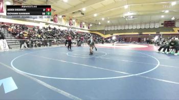 150 lbs Champ. Round 1 - Giovanni Barbieri, Murrieta Mesa vs Aiden Diedrich, Xavier Prep