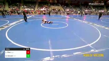 64 lbs Consi Of 16 #2 - Levi Pike, Michigan West vs Ashton Sidzyik, MWC Wrestling Academy