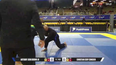 Christian Cody Congden vs Anthony John Brown Jr 2026 Pan Jiu Jitsu IBJJF Championship