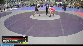 184 lbs Placement (4 Team) - Cameron Wittberger, Riverside vs Riley Jones, Coquille