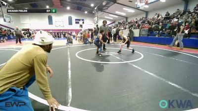 83 lbs Rr Rnd 3 - Jack Rosser, Raw Wrestling Club vs Dejuan Fields, Tulsa Blue T Panthers