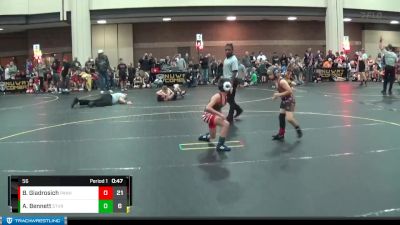 56 lbs Semis & 1st Wrestleback (8 Team) - Barret Giadrosich, Panhandle All-Stars vs Asher Bennett, Steel Valley Renegades