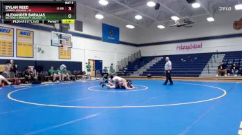 149 lbs Semifinals (16 Team) - Alexander Barajas, Big Bend Community College vs Dylan Reed, Cowley College