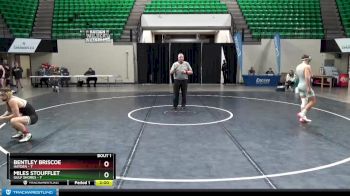 154 lbs Finals (2 Team) - Bentley Briscoe, Hayden vs Miles Stoufflet, Gulf Shores