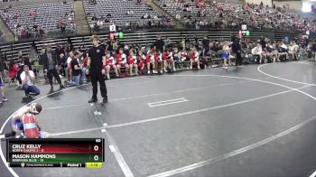 60 lbs Finals (8 Team) - Cruz Kelly, North Dakota 2 vs Mason Hammons, Nebraska Blue