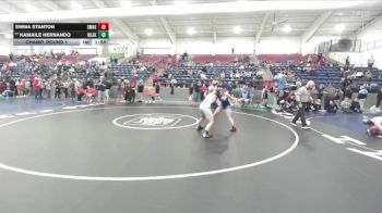 125 lbs Champ. Round 1 - Kamaile Hernando, Westlake vs Emma Stanton, Salem Hills