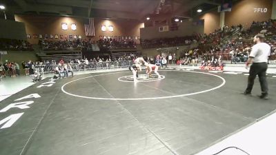 1A 165 lbs 1st Place Match - Keaton Huff, Altamont vs Hunter Tsinigine, Whitehorse