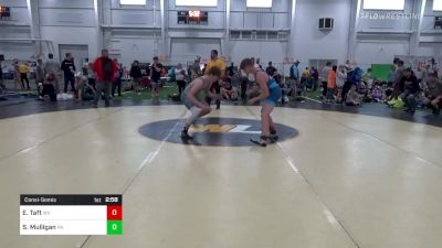 S-140 lbs Consolation - Eli Taft, WV vs Seth Mulligan, PA