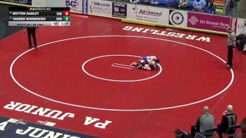 89 lbs Round Of 64 - Bryton Gadley, Kane vs Tanner Wisniewski, Harbor Creek