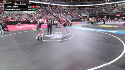 G140-5A Cons. Round 1 - Alyssa Cyrus, Chatfield Girls vs Quinn Hartlieb, Mountain Vista Girls