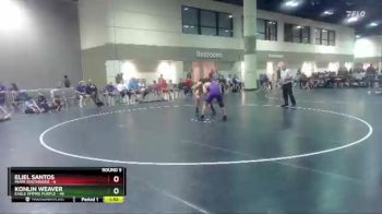 170 lbs Round 5 (6 Team) - Konlin Weaver, Eagle Empire Purple vs Eliel Santos, Miami SouthRidge