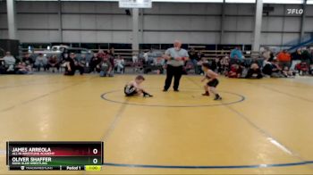 65 lbs Quarterfinal - Oliver Shaffer, Kuna Klub Wrestling vs James Arreola, All In Wrestling Academy