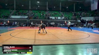 152 lbs Cons. Round 2 - Jeremiah Woods, Pinson Valley vs Zyrell Black, Mae Jemison
