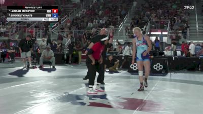 68 lbs Semis - Latifah McBryde, New York vs Brooklyn Hays, USOPTC/ Titan Mercury Wrestling Club (TMWC)