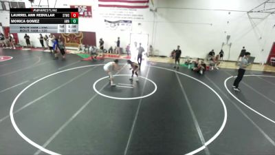 120 lbs Round 1 - Laurrel Ann Rebullar, Gahr High School vs Monica Gomez, Arete Wrestling Academy