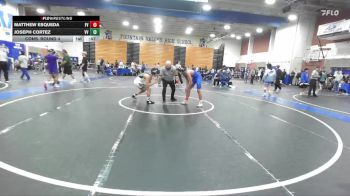120 lbs Cons. Round 4 - Matthew Esqueda, Fountain Valley vs Joseph Cortez, Victor Valley
