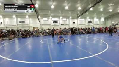 72 lbs Round Robin 3 - Ryder Seidman, Rebellion - EL vs Briggs Hartle, Warrior Ridge - EL