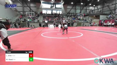 52 lbs Final - Levi Ellis, Tulsa North Mabee Stampede vs Maddox Reed, Pin-King All Stars