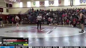 120 lbs Semifinal - Kale Wieland, Independence vs Tate Schwickerath, New Hampton/Turkey Valley