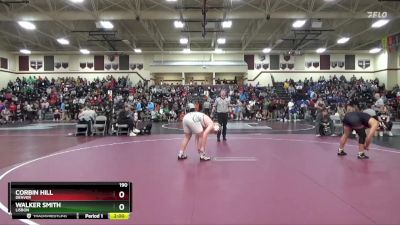 190 lbs Round 1 - Corbin Hill, Denver vs Walker Smith, Lisbon