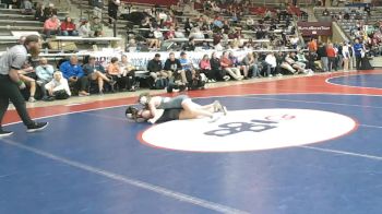 6A 120 lbs Cons. Semi - McKinley Runnels, Bentonville vs Serenity Platt, Cabot