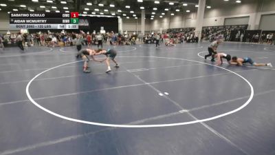 132 lbs Quarters - Sabatino Sciullo, CRWC vs Aidan McMurtry, BullTrained Wrestling