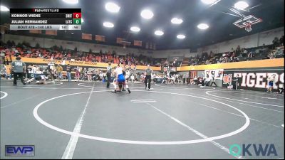 140 lbs 5th Place - Konnor Wiens, Smith Wrestling Academy vs Julian Hernandez, Little Axe Takedown Club