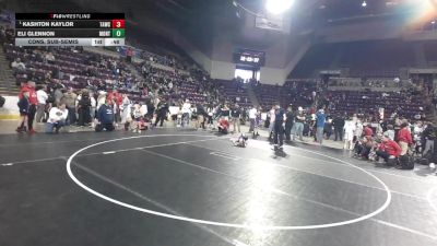 49 lbs Cons. Sub-semis - Eli Glennon, Montana vs Kashton Kaylor, Team Aggression Wrestling Club