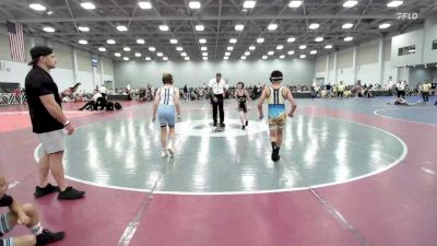95 lbs Rr Rnd 3 - TJ Wagner, Gold Standard Wrestling - EL vs Dominico Franco, Iron Horse - EL