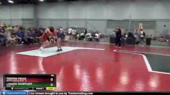 182 lbs 2nd Wrestleback (8 Team) - Tristan Pekas, North Dakota Blue vs Landen Shurtleff, Utah