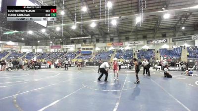 95 lbs Round Of 16 - Cooper Heffelman, Boltz WC vs Elder Zacarias, Gladiator Wrestling Academy