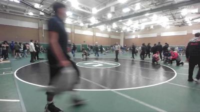 106 lbs Cons. Round 2 - David Barcenes, Colony vs Brandon Urena, Adelanto