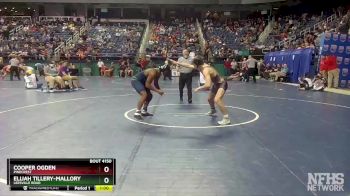 4A 170 lbs Cons. Round 1 - Elijah Tillery-Mallory, Leesville Road vs Cooper Ogden, Pinecrest